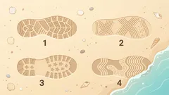 Voetafdrukproef in het zand: sporen van de toekomst — wat er al op je afkomt