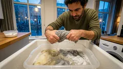 Zo red je grauwe handdoeken met een weekwas op 40°C