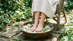 Welke voetbaden zijn beter voor vermoeide voeten: warm of koud